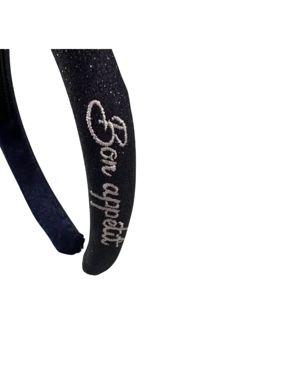 Disney Paris Epcot France Minnie Ears Macaron Headband Eiffel Tower Bon Appetit